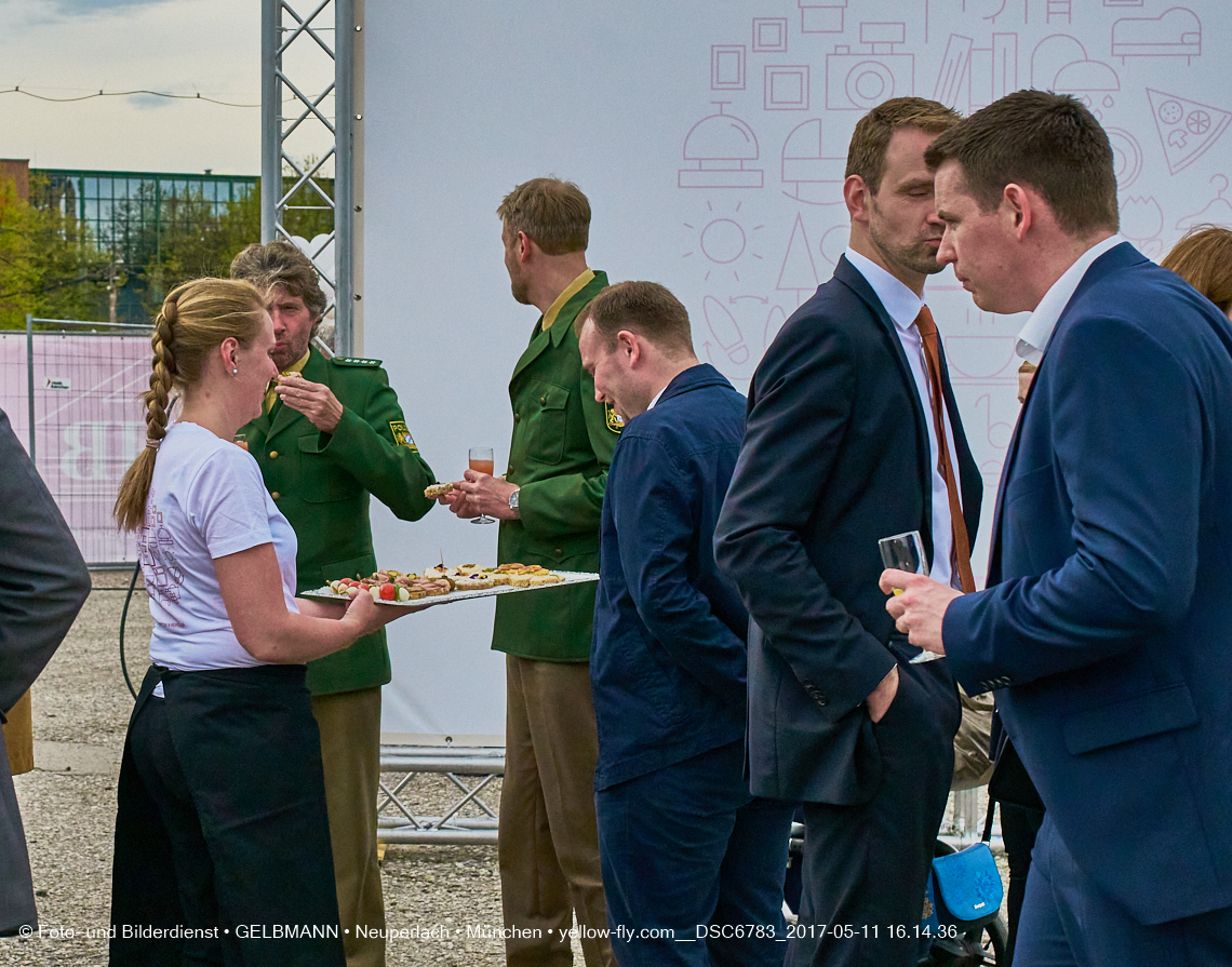 11. Mai 2017 - Grundsteinlegung für die LOGE und dem Kulturquadrat in Neuperlach